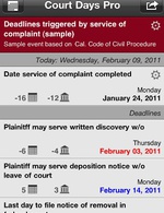 Court Days Pro App for Lawyers